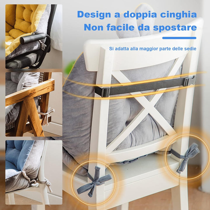 Hppbody Sitzkissen mit Rückenlehne, Steissbeinkissen, Anti-Druckgeschwüre, ergonomisch zur Linderung