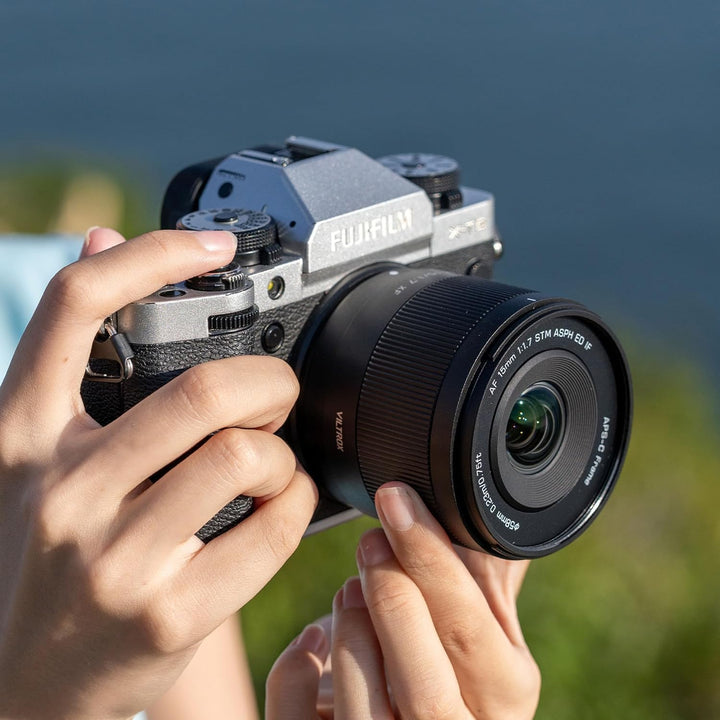 VILTROX 15 mm F1.7 XF Objektiv für Fuji, AF 15 mm f/1.7 Ultra-Weitwinkel-Autofokus APS-C XF Objektiv