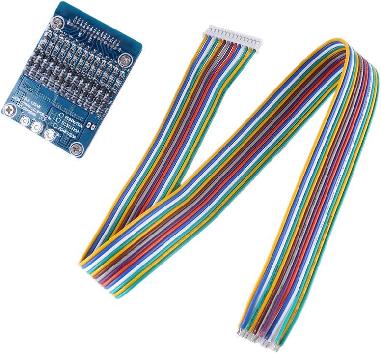 48V 20A 13Series BMS PCB Schutzbrett mit Ausgleich für Li-Ion Zelle 18650 Batterie