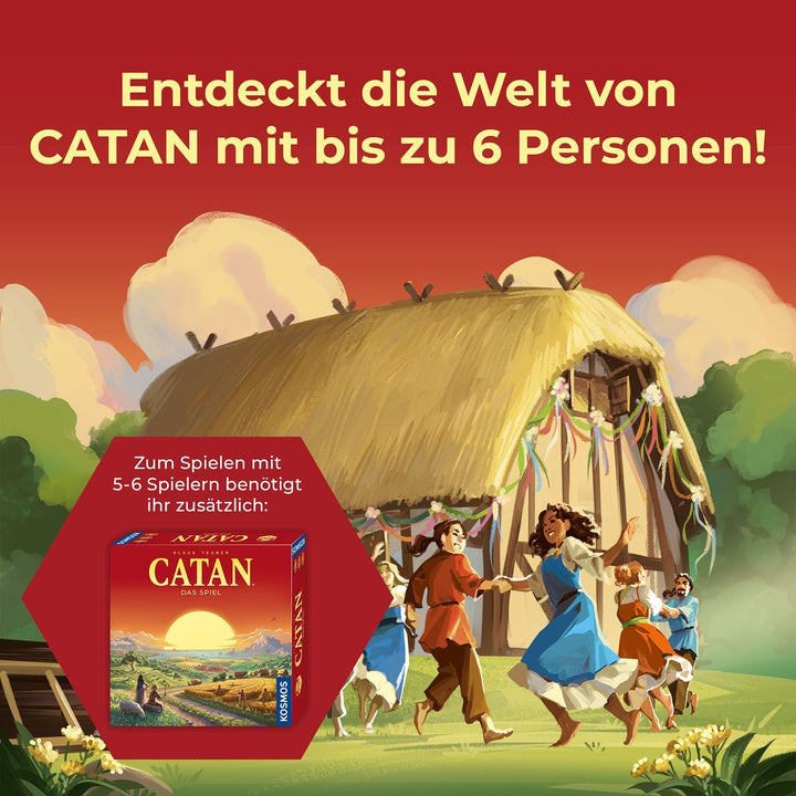 Kosmos 685058 Catan - Das Spiel Ergänzung für 5-6 Personen, Gesellschaftsspiel ab 10 Jahre für 2-6 P