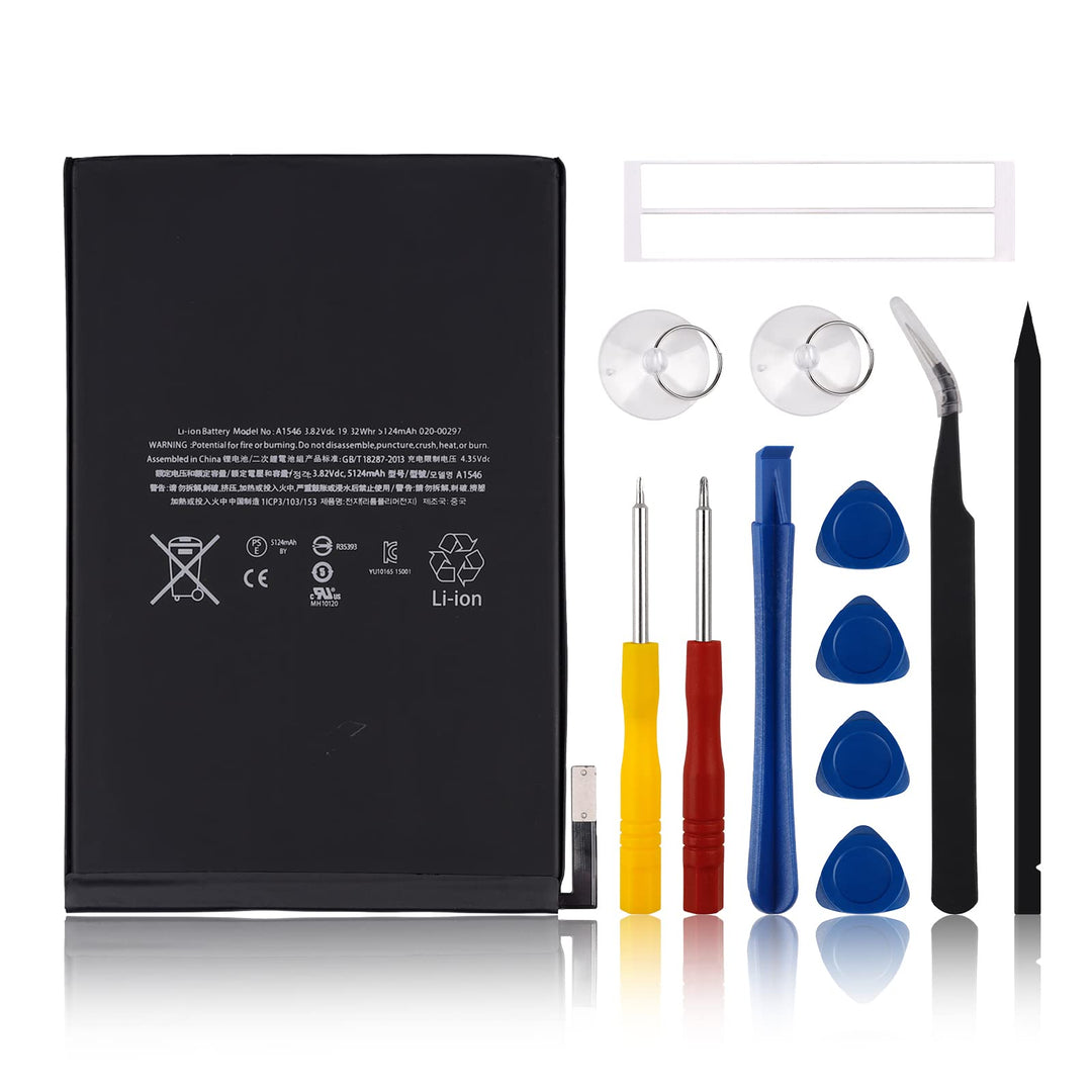 SwarKing Ersatz Akku Kompatibel mit IPad Mini 4 A1538, A1550 020-00295 Tablette Pad A1546 with Toolk