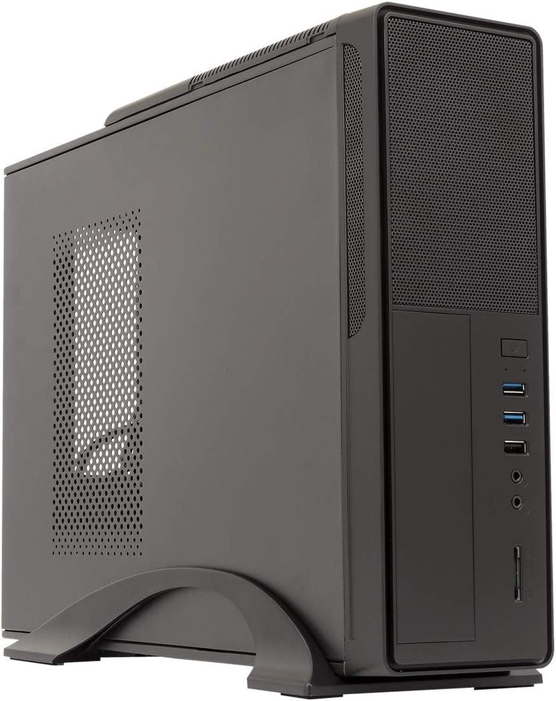 UNYKAch Slim mATX UK 2010 + PSU 450 W Tower 450 W Black Computer Case – Computer Cases (Tower, PC, S