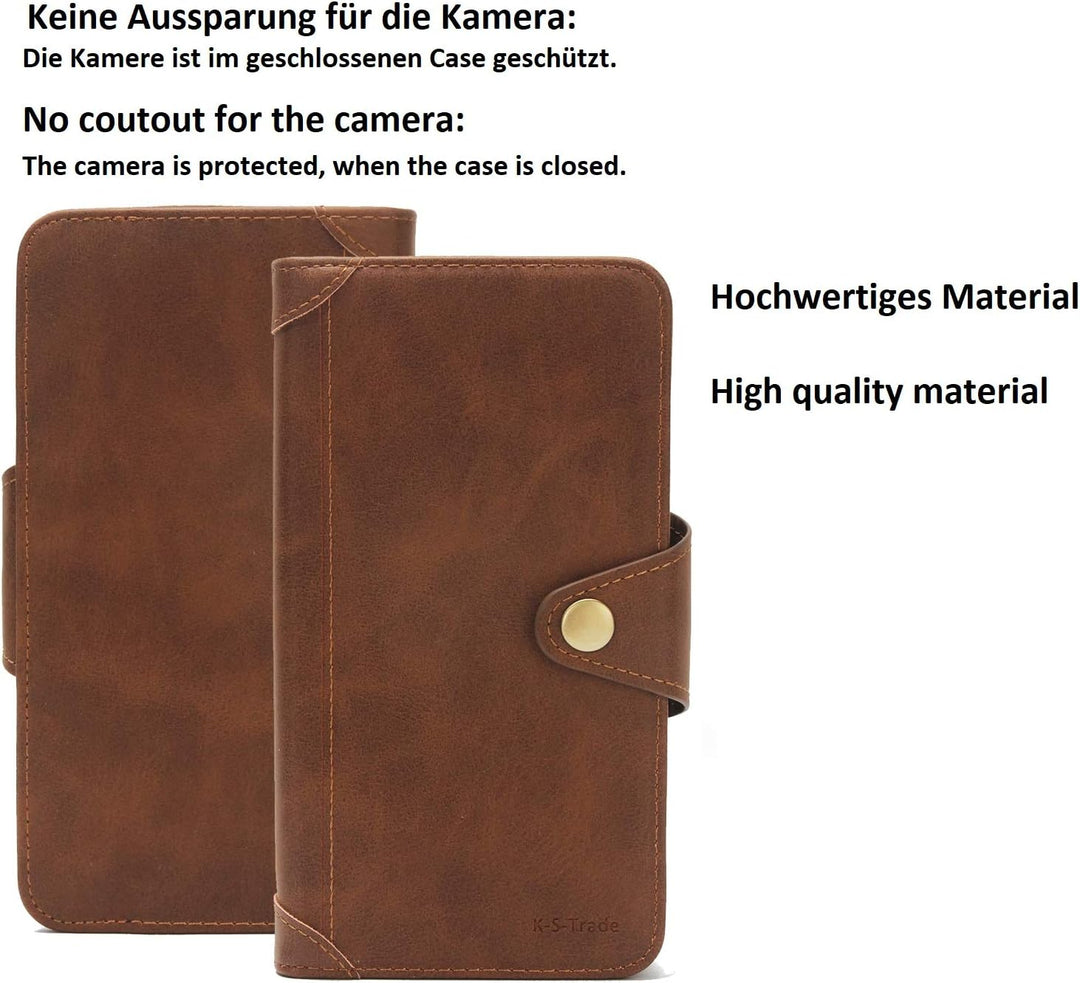 K-S-Trade Für Fairphone 4 Hülle Handyhülle + Kopfhörer Für Fairphone 4 Schutz Hülle Walletcase Books