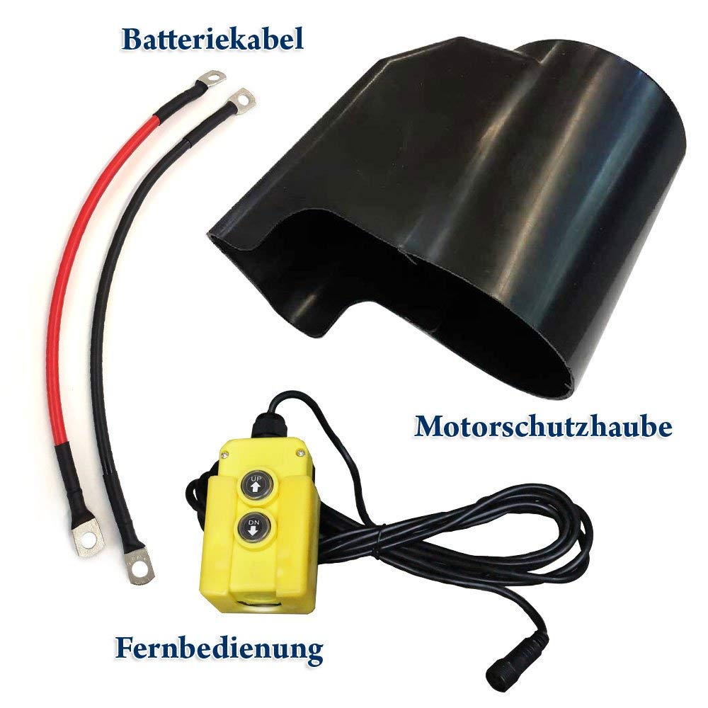 Hydraulikaggregat HYDRAFT, Hydraulikpumpe 12 V 180 bar 2000 Watt mit 8 Liter Stahltank