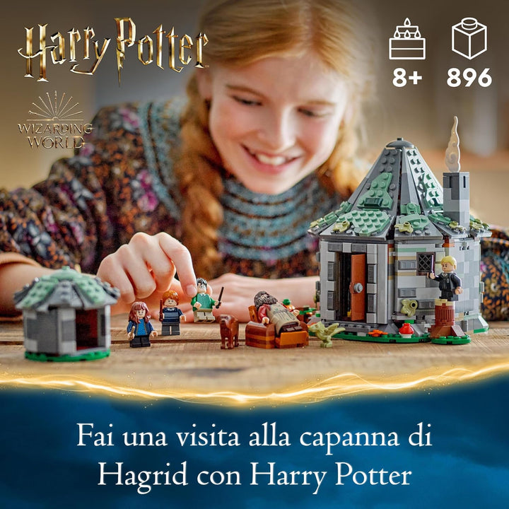 LEGO Harry Potter Hagrids Hütte: EIN unerwarteter Besuch Set & Harry Potter Fliegender Ford Anglia,