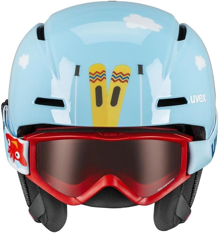 uvex viti Set - leichte, stylische Kombination aus dem viti Skihelm und der Speedy pro Skibrille für