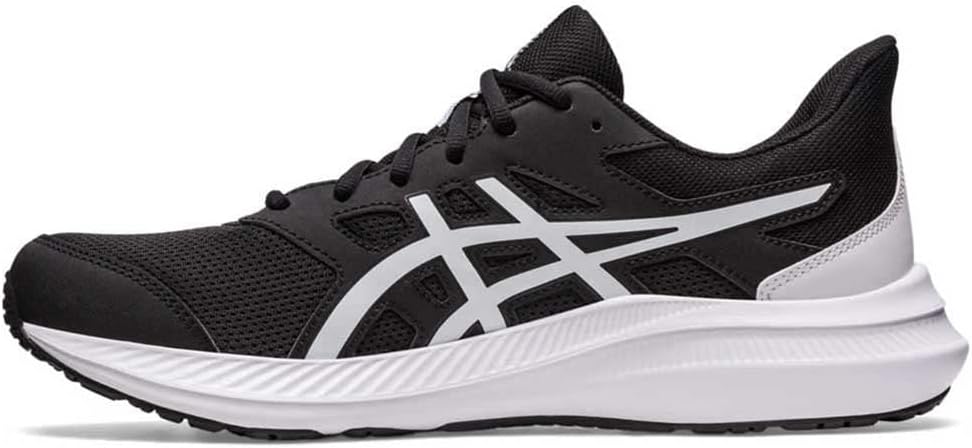 ASICS Herren JOLT 4 Laufschuhe 37.5 EU Black White, 37.5 EU Black White