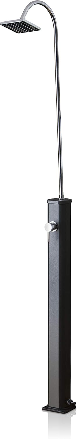 Gre SSAL18 Solardusche aus Aluminium mit Wassertank 18 l, zweiteilig,