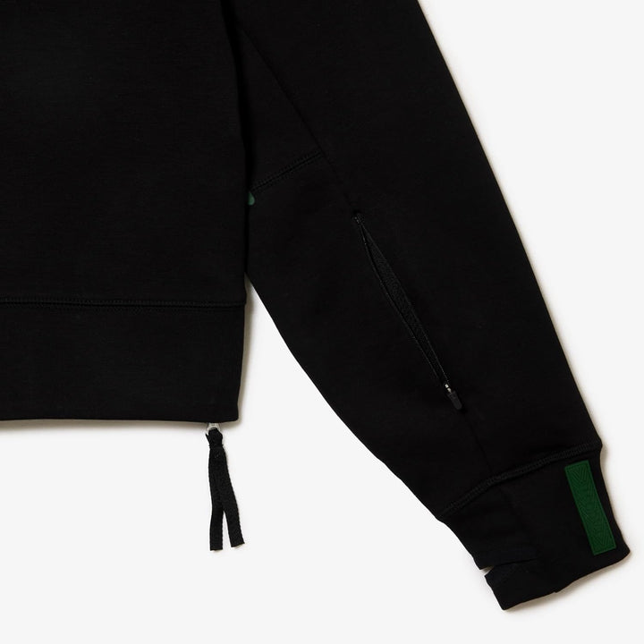 Lacoste Damen Sf0281 Sweatshirts, Schwarz, 38