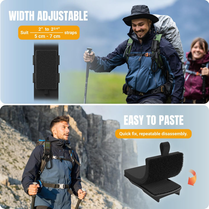TUSITA Rucksack Halterung Zubehör Kompatibel mit Garmin GPS Handhelds, 010-11855-00