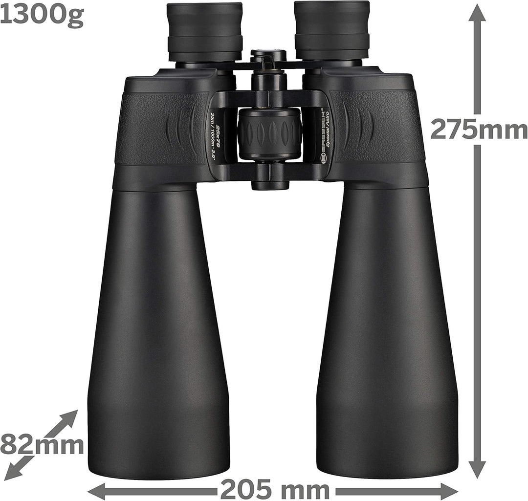 Bresser Fernglas Spezial Astro 25x70 mit grosser mehrschichtvergüteter Bak-4 Optik und Stativanschlu