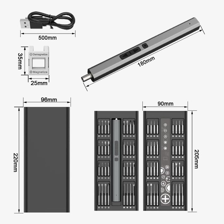 66 in 1 Elektrischer Schraubendreher,Magnetisch Elektrische schraubendreher, Electric Screwdriver mi