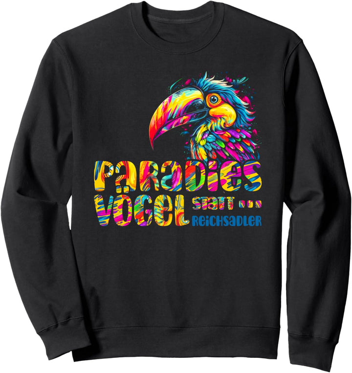 Paradiesvögel statt Reichsadler, LGBTQ Anti Rassismus Sweatshirt