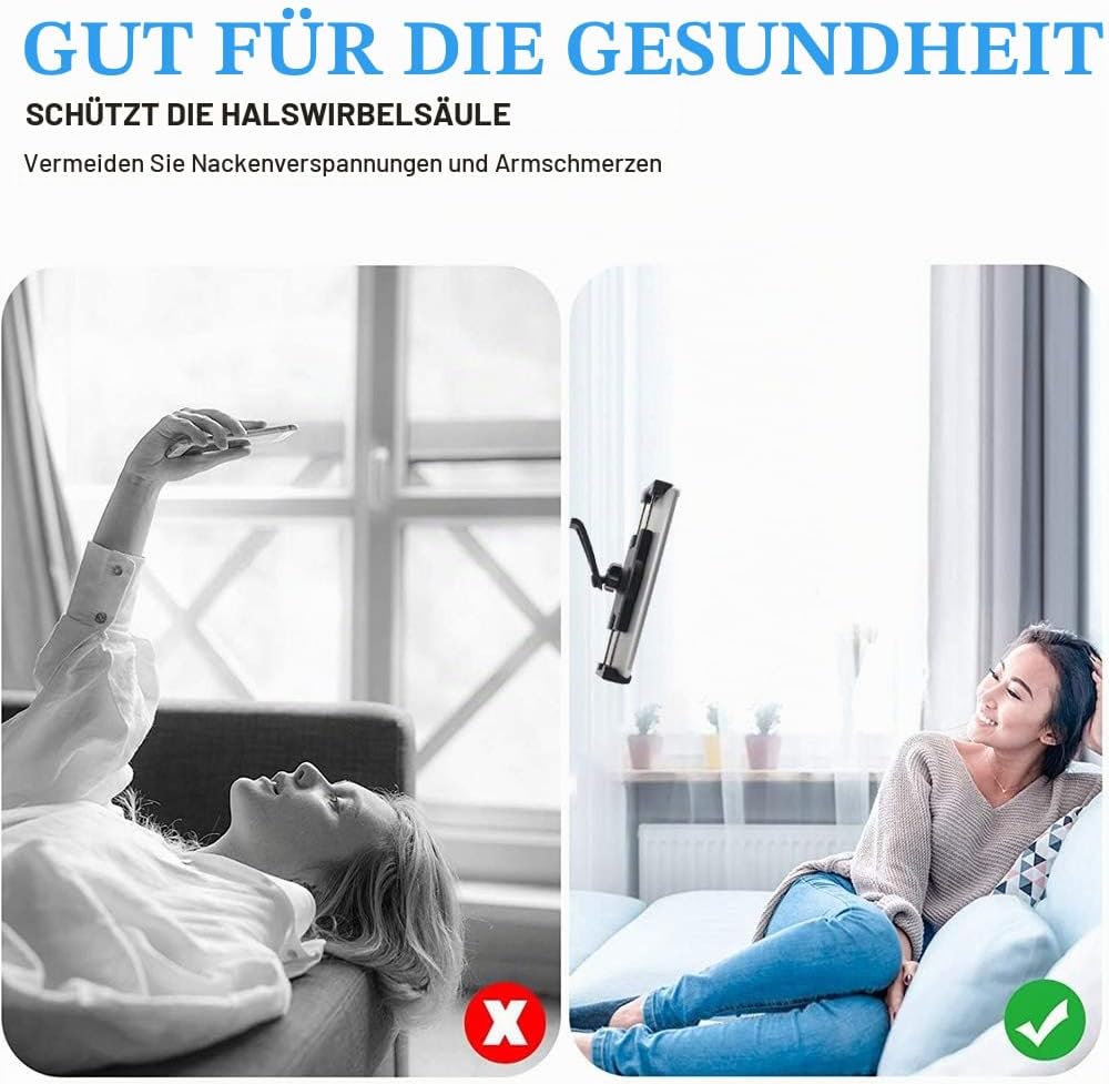 Tisch Küche Tablet Halterung, woleyi Unterschrank Schrank Tablet Küchenhalterung mit Einfache Instal