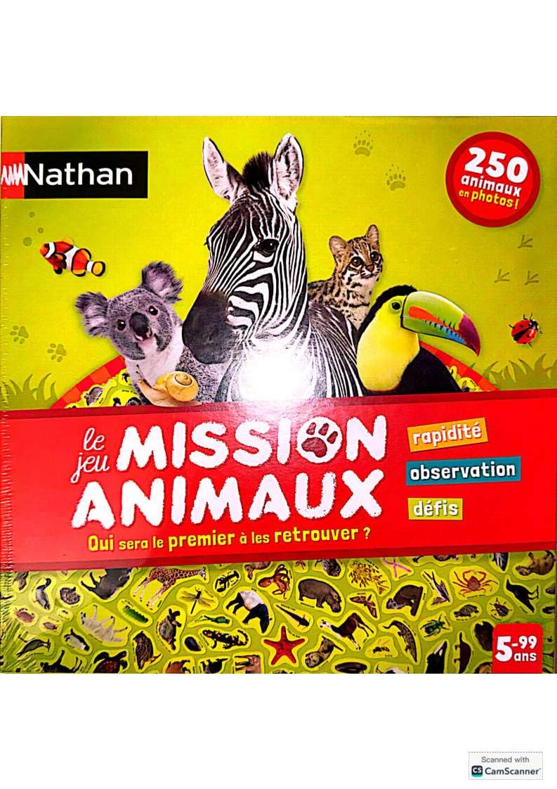 NATHAN Mission Animaux
