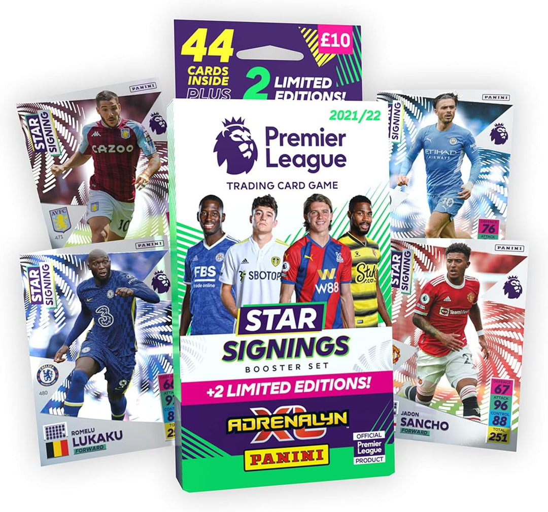 Panini Premier League 2021/22 Adrenalyn XL Star Signings Set Sternzeichen, Sternzeichen