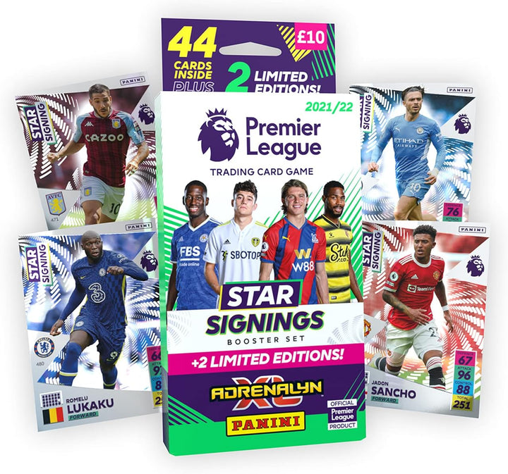 Panini Premier League 2021/22 Adrenalyn XL Star Signings Set Sternzeichen, Sternzeichen