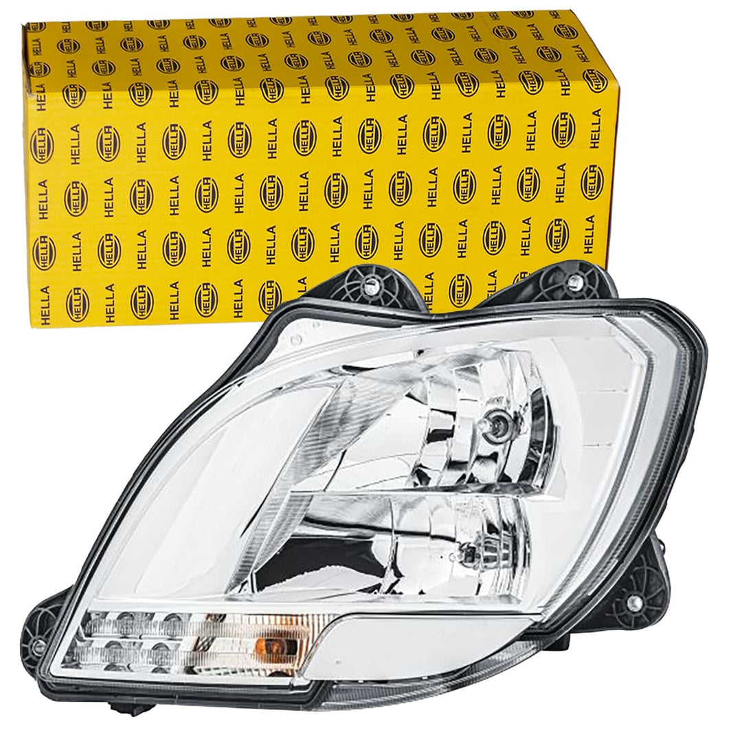 HELLA 1LD 010 116-591 FF/Halogen-Hauptscheinwerfer - links Links (Fahrerseite), Links (Fahrerseite)