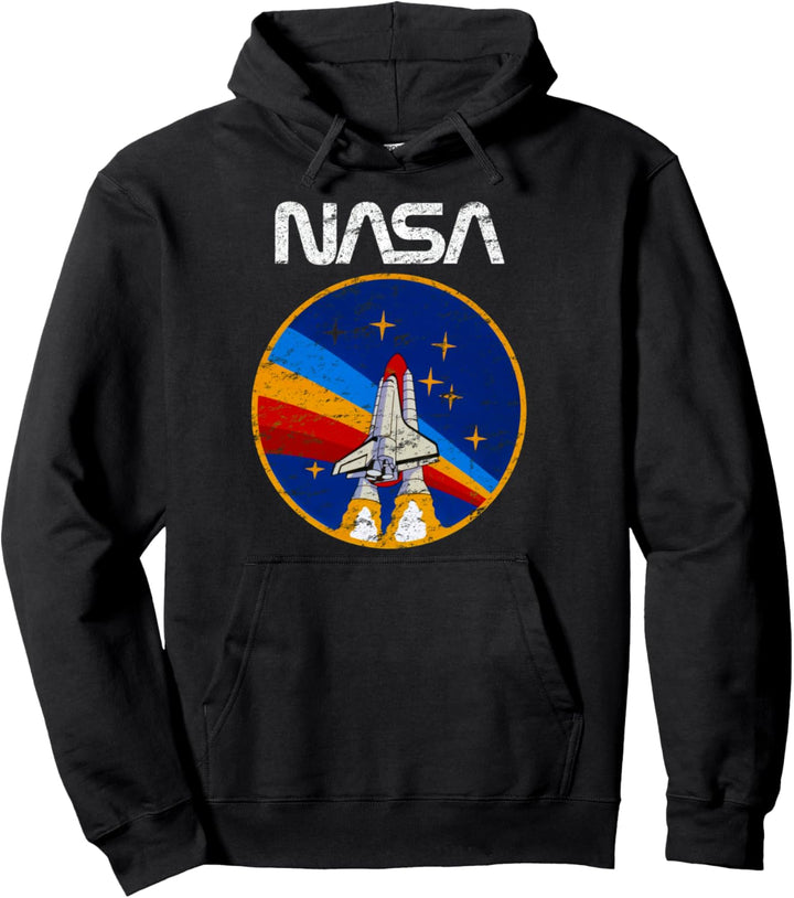 Offiziell lizenzierte NASA Rocket Launch Space Crew Pullover Hoodie