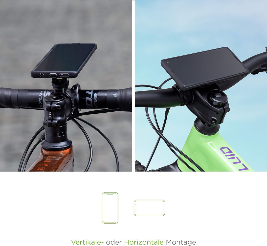 SP CONNECT Fahrrad-Handyhalterung für iPhone 8+/7+/6S+/6+ | Wasserdichter Handyhalter für Fahrradlen