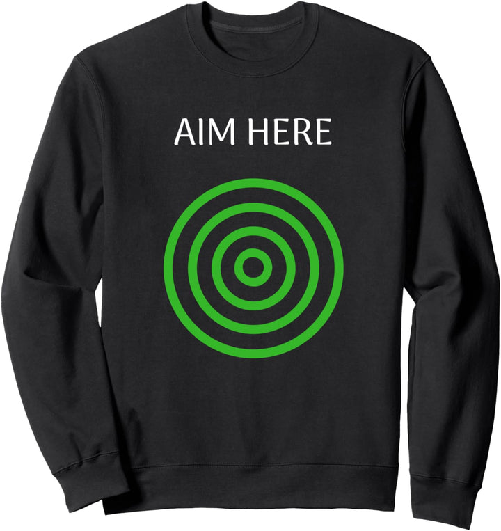 Zielscheibe für Bogenschiessen. Sweatshirt
