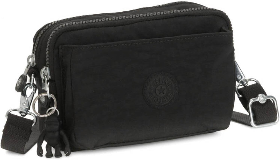 Kipling Damen Abanu Multi Tasche, Schwarz (Black Noir), 19x13x8 cm (B x H T) EU, Black Noir