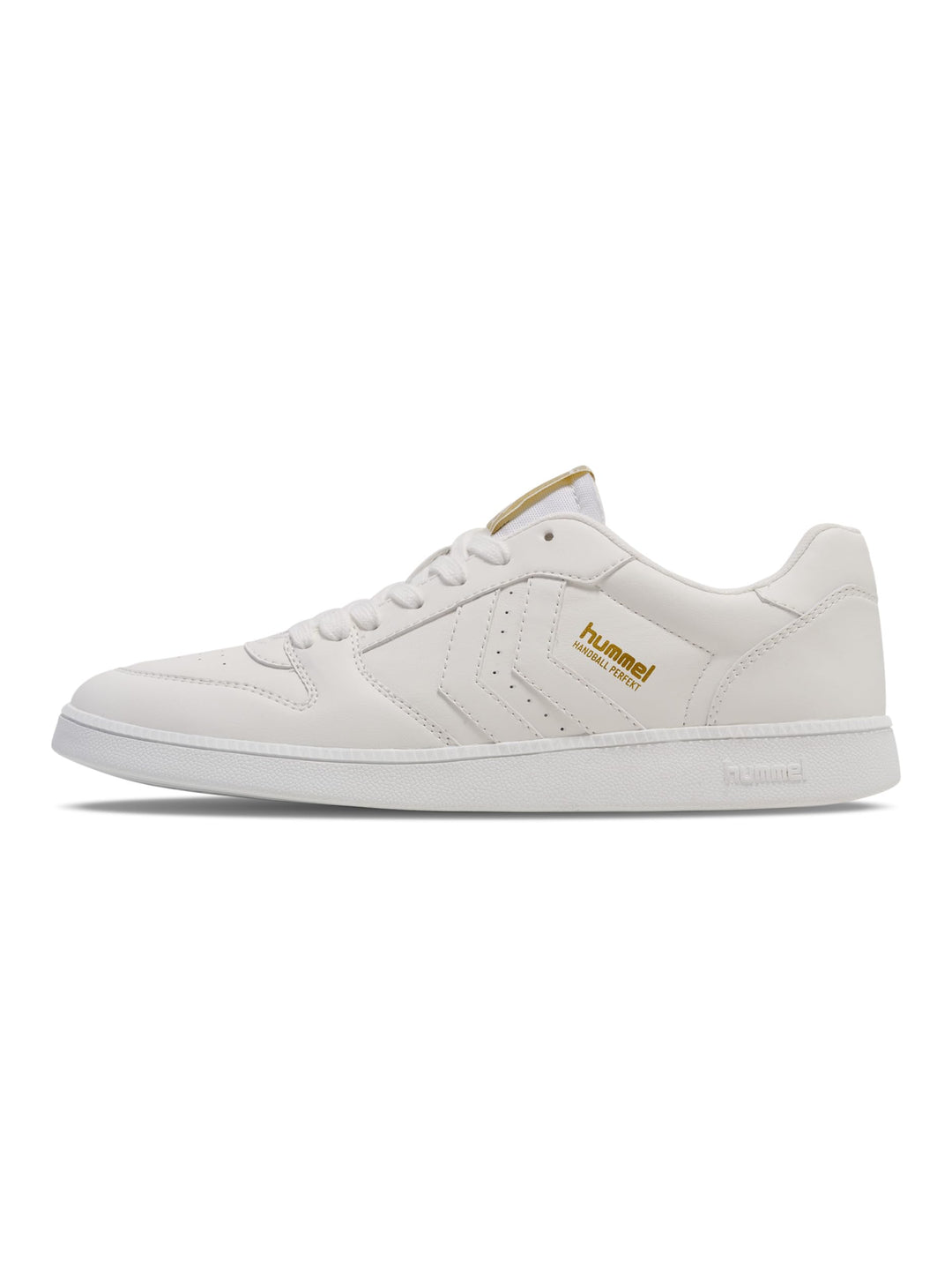 hummel Unisex Handball Perfekt Sneaker 36 EU Weiss, 36 EU Weiß