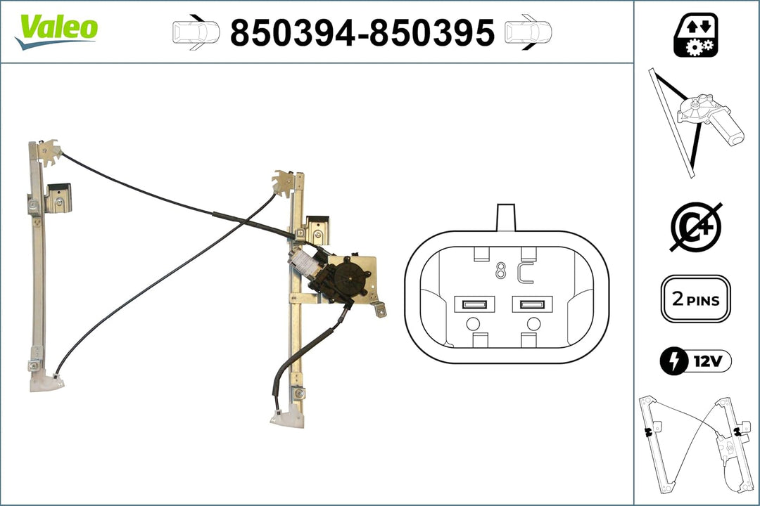 Valeo Fensterheber 850394