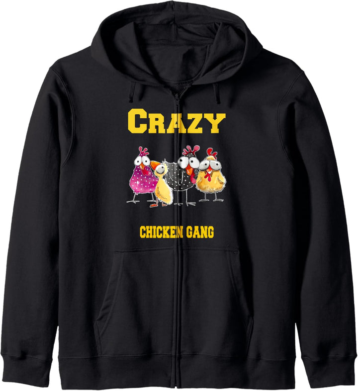 Crazy Chicken Gang - easy going fashion Kapuzenjacke