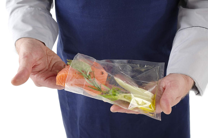 HENDI Vakuumbeutel, für Vakuum-Verpackungsmaschine, Vakuumiergerät, Lebensmitteltaugliche Polyethyle