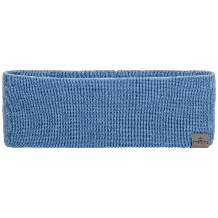 LIERYS Mono Stirnband Damen/Herren 8 cm breit - Made in Germany - dreilagiges Strickband gefüttert m