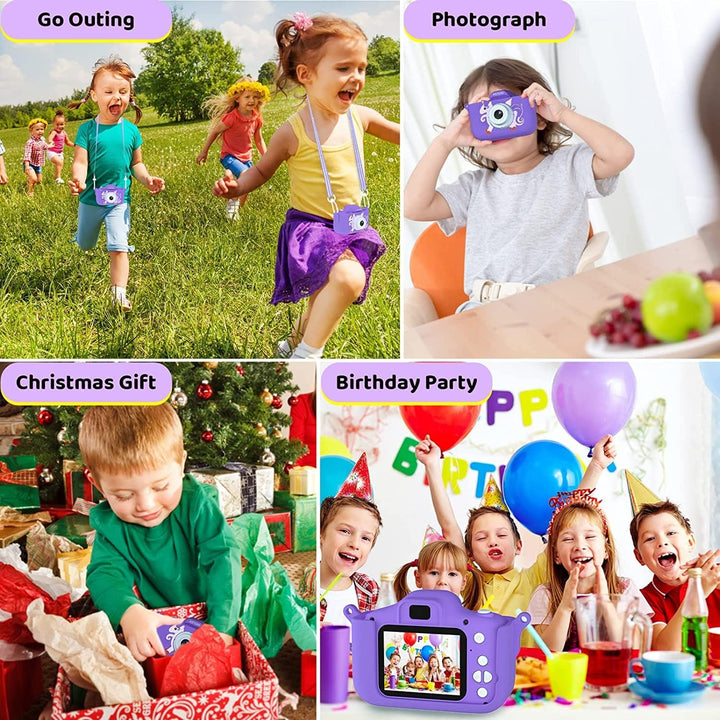 Kinder Kamera, 2.0”Display Digitalkamera,Geschenke für 3 4 5 6 8 7 9 10 11 Jahre Jungen und mädchen,