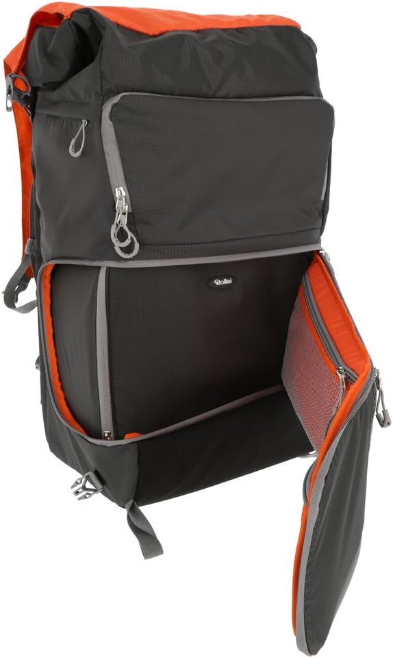 Rollei Traveler Fotorucksack Canyon XL - Outdoor Fotorucksack, inkl. separatem Einsatz für die Kamer
