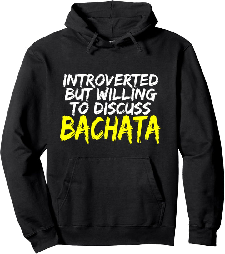 Introvertierter Bachata Tänzer Tanzkurs Musik Bachata Pullover Hoodie