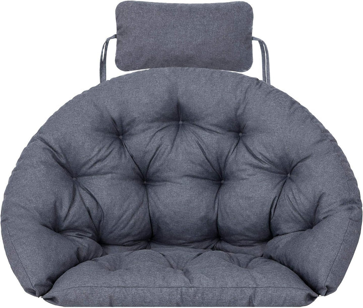 Bjird Hängesessel Kissen, Polster, Auflage für Polyrattan & Rattan Hängeschaukel, Sitzauflage für Hä