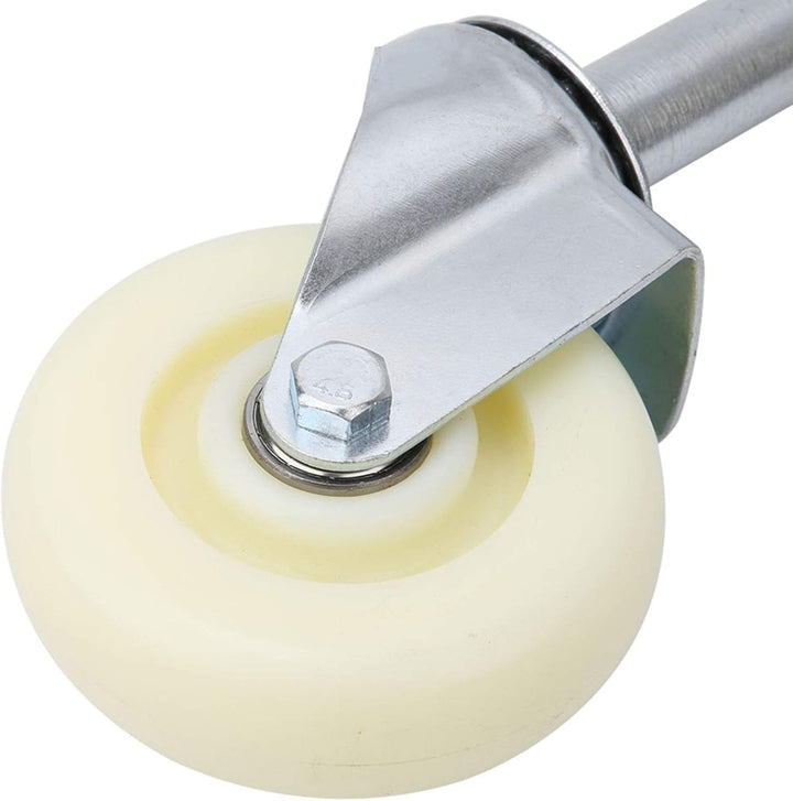 Federbelastete Torrollen Set, 4 Zoll Schwere Federbelastete Lenkrolle Nylon Tor Rad 440lbs Tragfähig