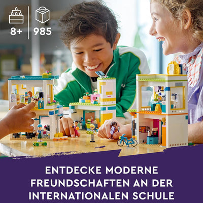 LEGO 41731 Friends Internationale Schule, Modular Building Spielzeug zum Bauen für Mädchen und Junge