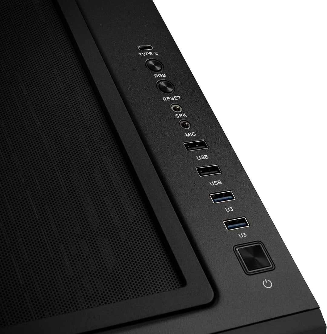 KOLINK Observatory Z ARGB E-ATX Midi-Tower Computer Gehäuse, 4 Vorinstallierte ARGB-Lüfter, Gehäuse