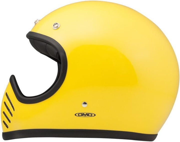 DMD, Motorradhelm, Seventyfive S gelb