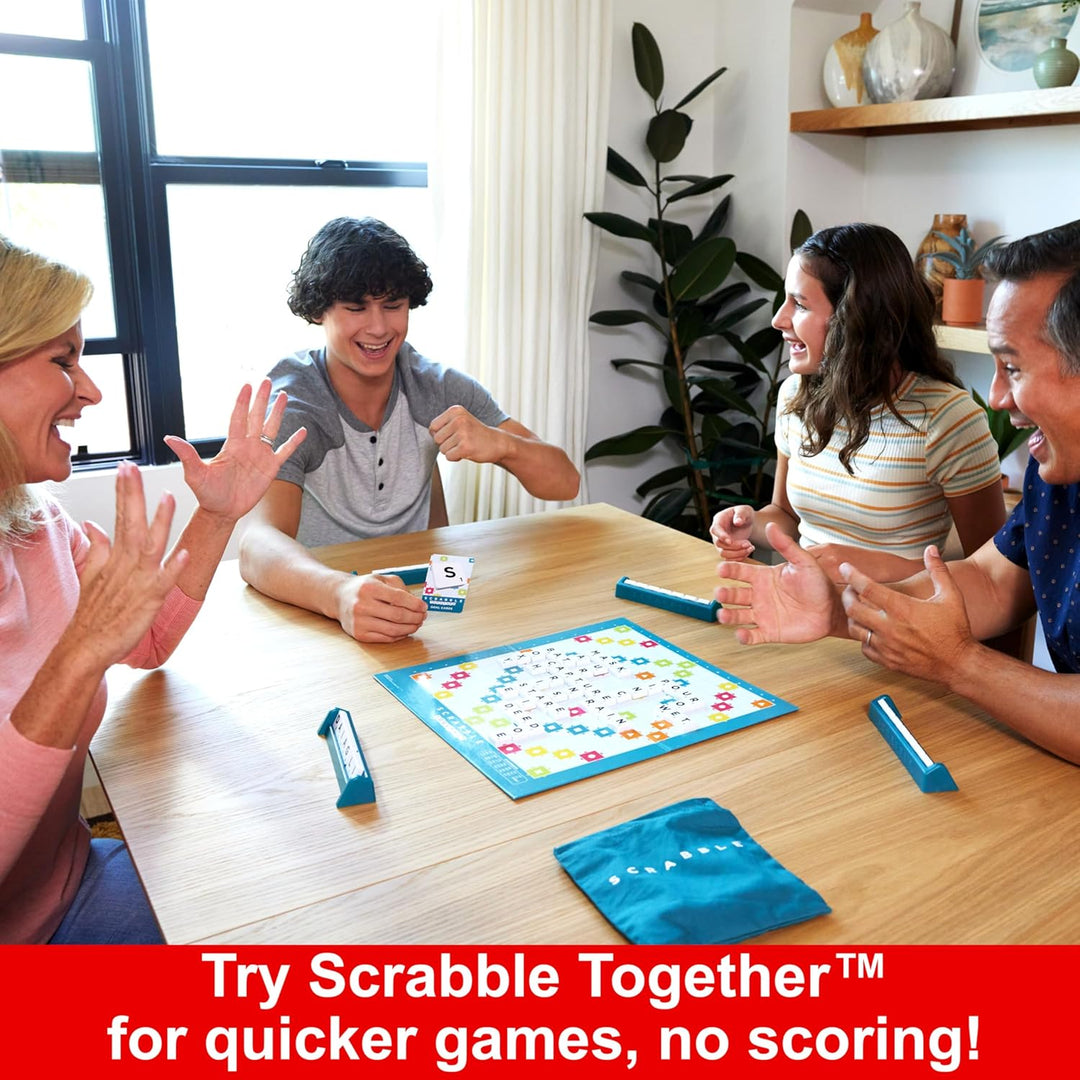 Mattel Games Scrabble Zwei in Eins, Version: Englisch, HWD43 English, English