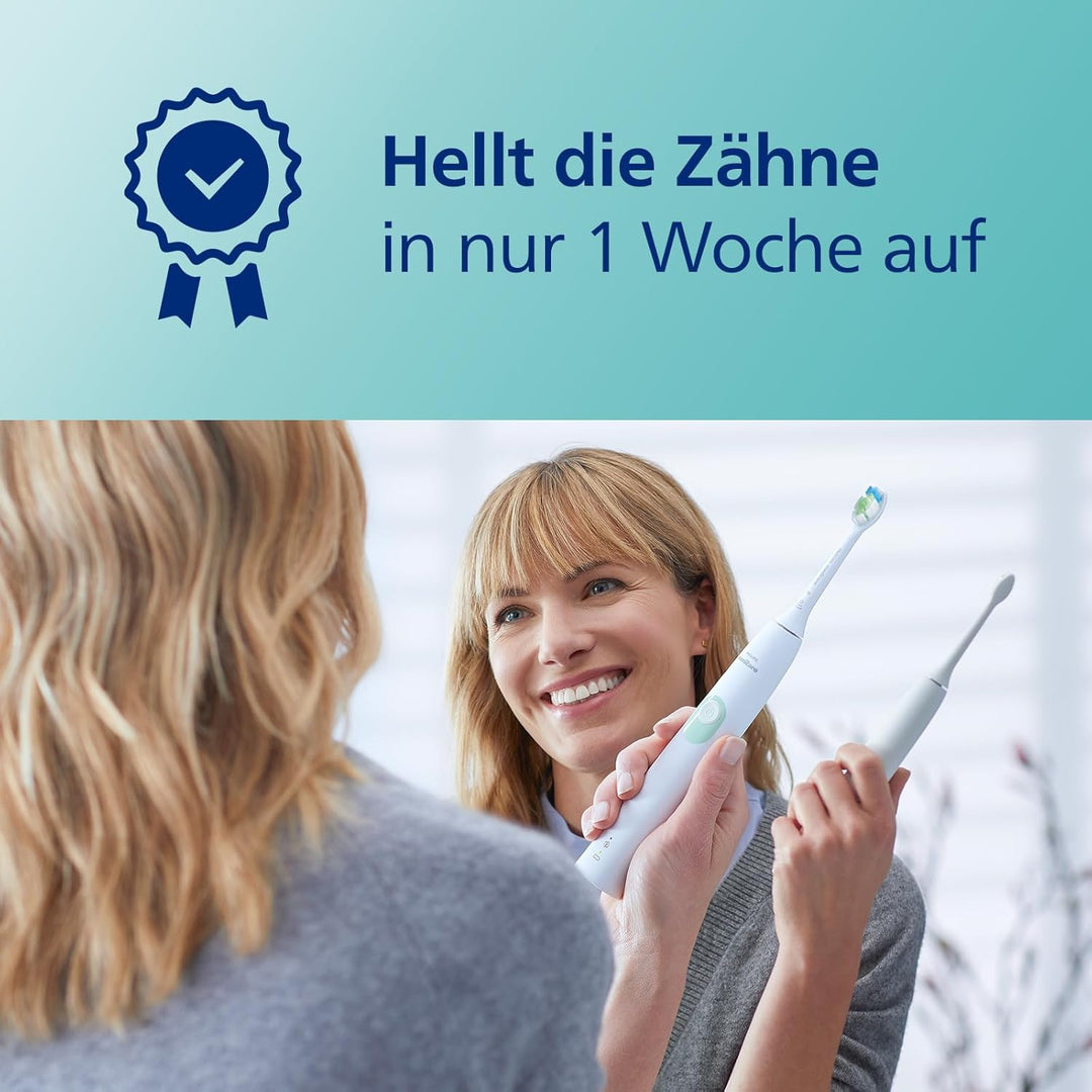 Philips Sonicare ProtectiveClean 4300 elektrische Zahnbürste, Schallzahnbürste mit zwei Intensitätss