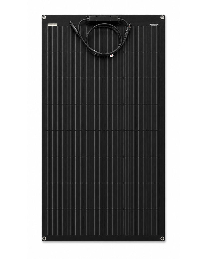 SOLARTRONICS Solarpanel 100W Monokristallin 18-Busbar-Technologie 940 × 590 × 3 mm 2,7 kg 5,38 A