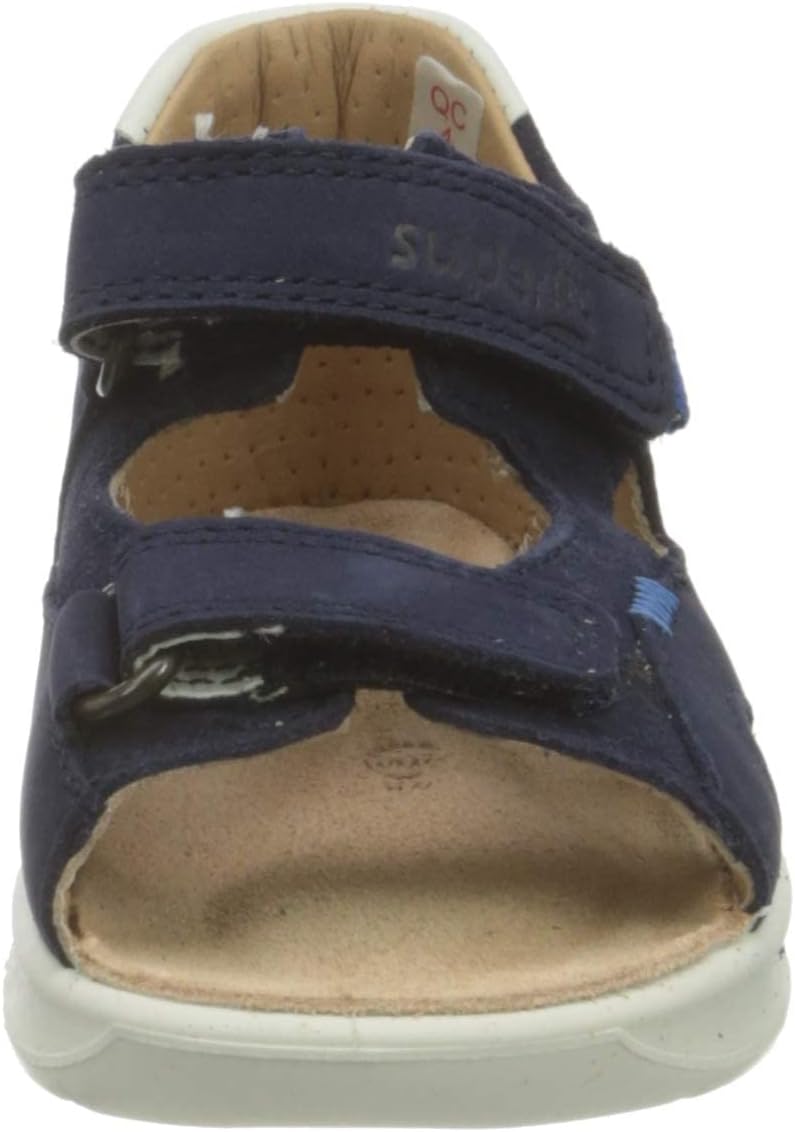 Superfit Baby Jungen Lagoon Sandale Knöchelriemen 19 EU Blau Blau 8000, 19 EU Blau Blau 8000