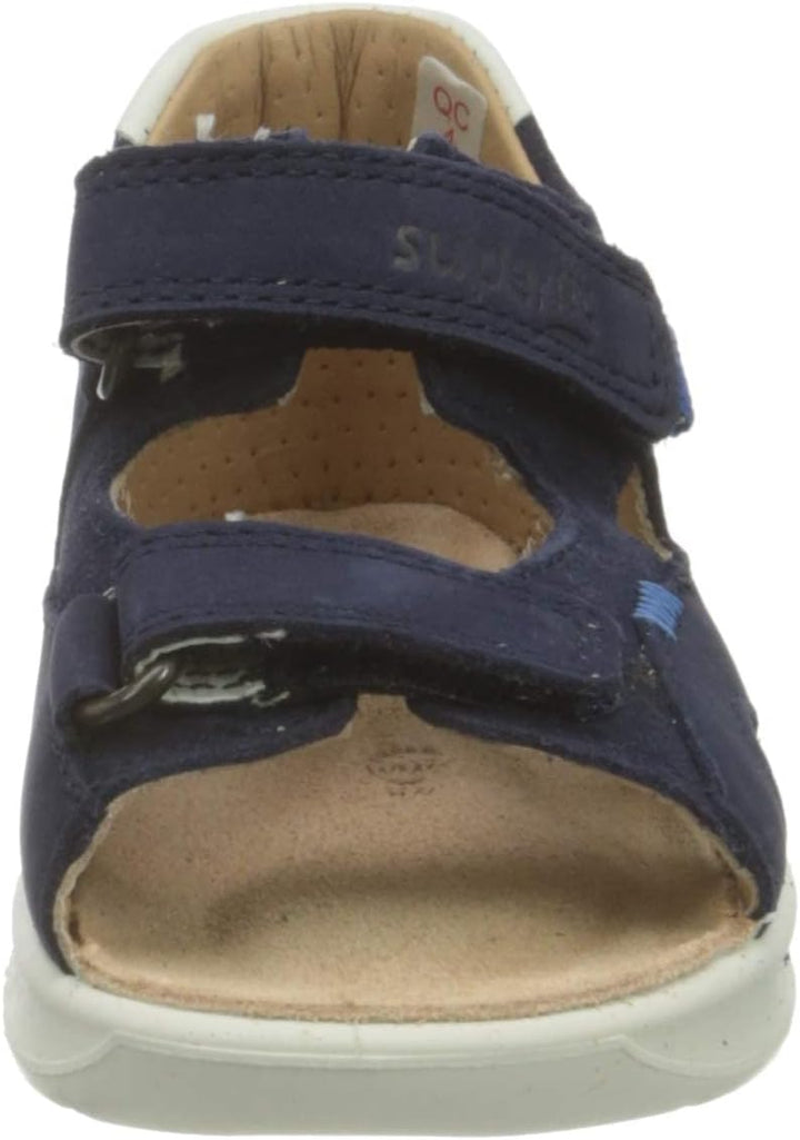 Superfit Baby Jungen Lagoon Sandale Knöchelriemen 19 EU Blau Blau 8000, 19 EU Blau Blau 8000