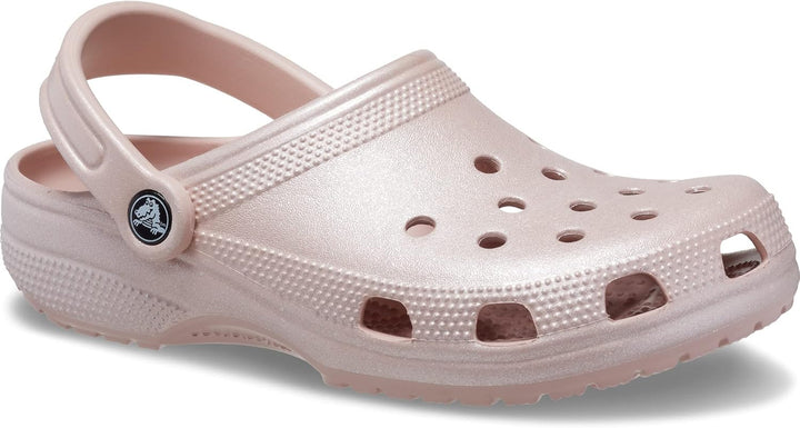 Crocs Unisex Classic Marbled Clogs 45 EU Pink Clay