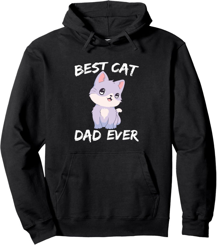 Der beste Katzenvater aller Zeiten Pullover Hoodie
