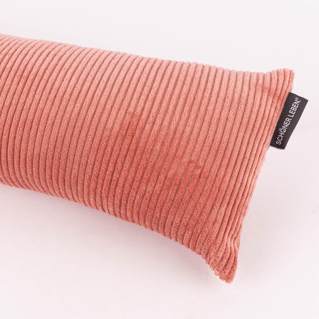 SCHÖNER LEBEN. Zugluftstopper Cord Baumwolle grob Altrosa div. Grössen, Auswahl:80cm Länge ca. 80x15