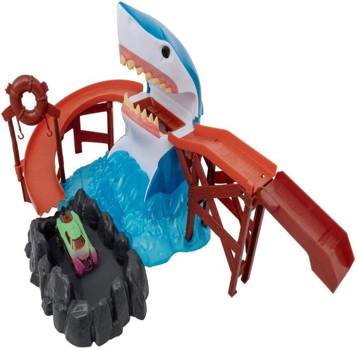 Grandi Giochi - Teamsterz Rennstrecke Shark Bite mit Farbwechselauto - GG00994
