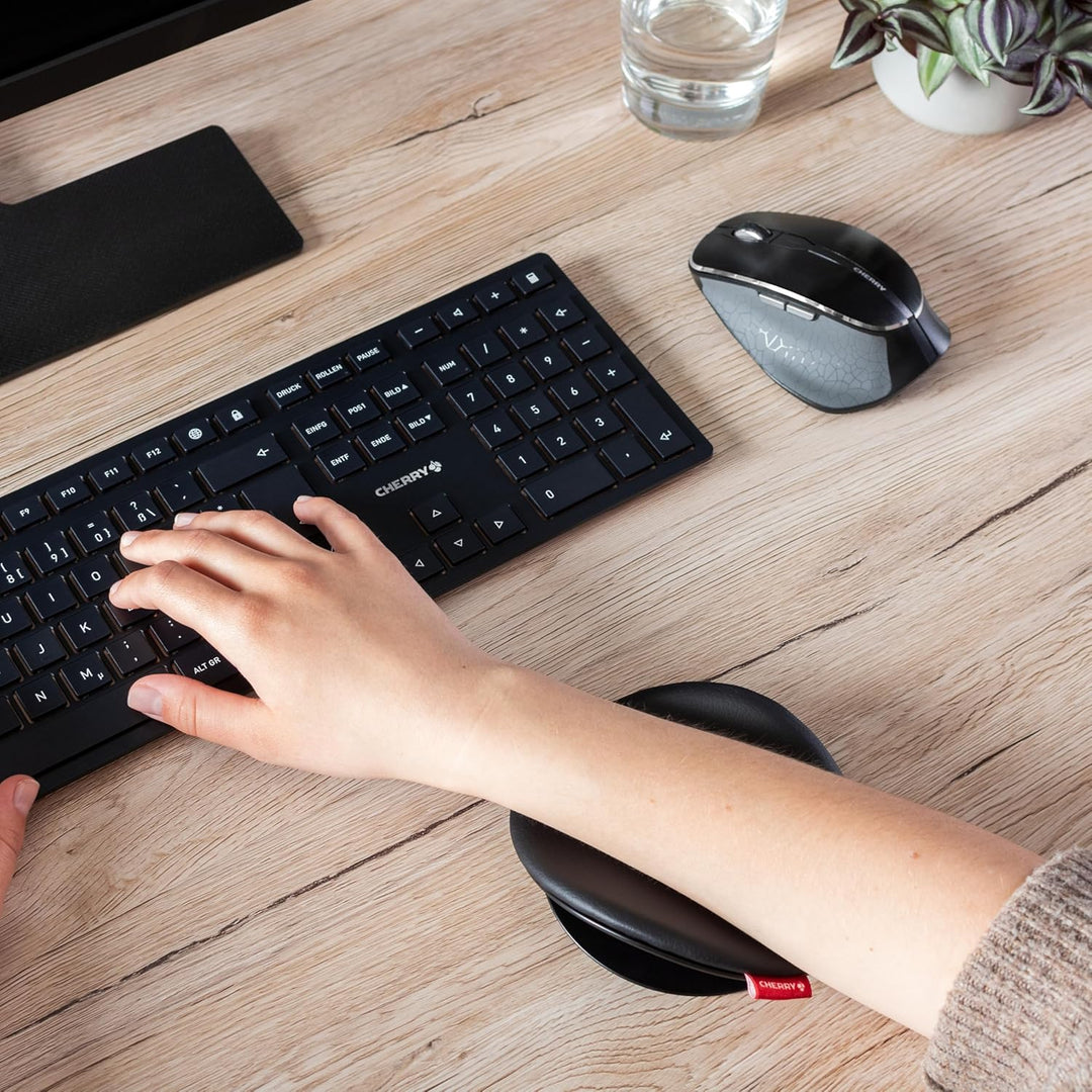 CHERRY SLIDEPAD ERGO, Gleitende Armauflage, Ergonomische Armablage für den Schreibtisch, Verwendbar