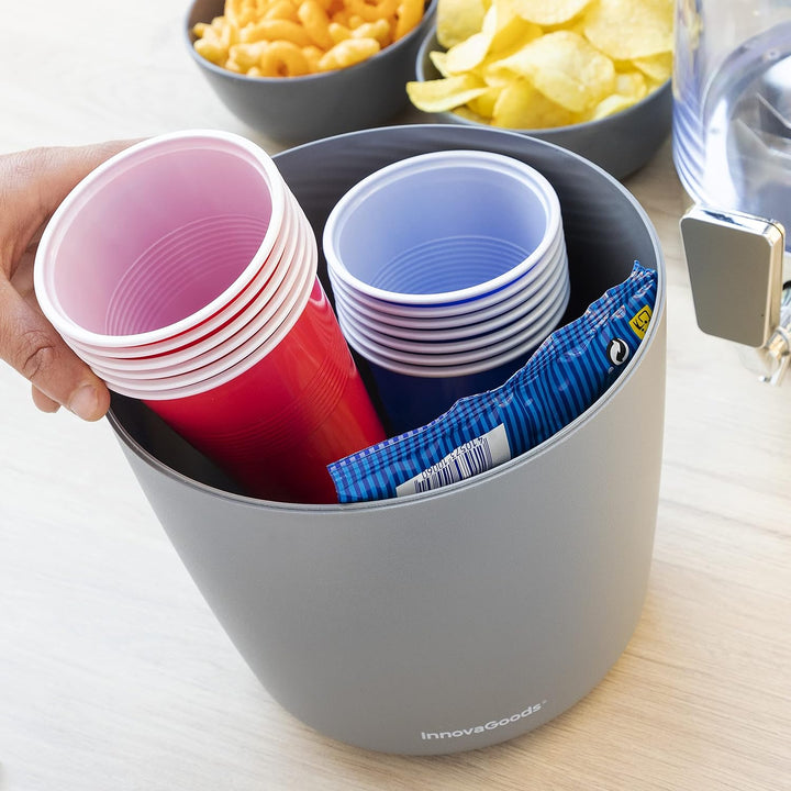 InnovaGoods | FREER Kühlmittel Getränkespender Kompatibler Biergriff | Farbe schwarz